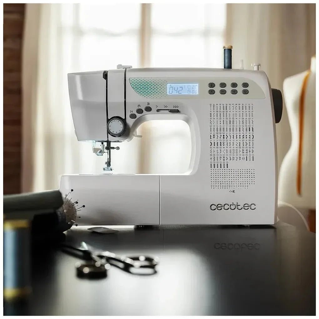 cecotec_01154_máquina_de_coser_avanzada_con_215_puntadas_y_kit_completo_para_expertos_5