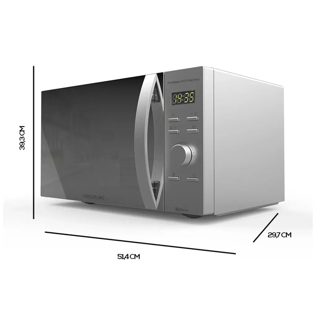 cecotec_01544_microondas_con_grill_1000w__30l__diseño_espejo_y_tecnología_3dwave_2