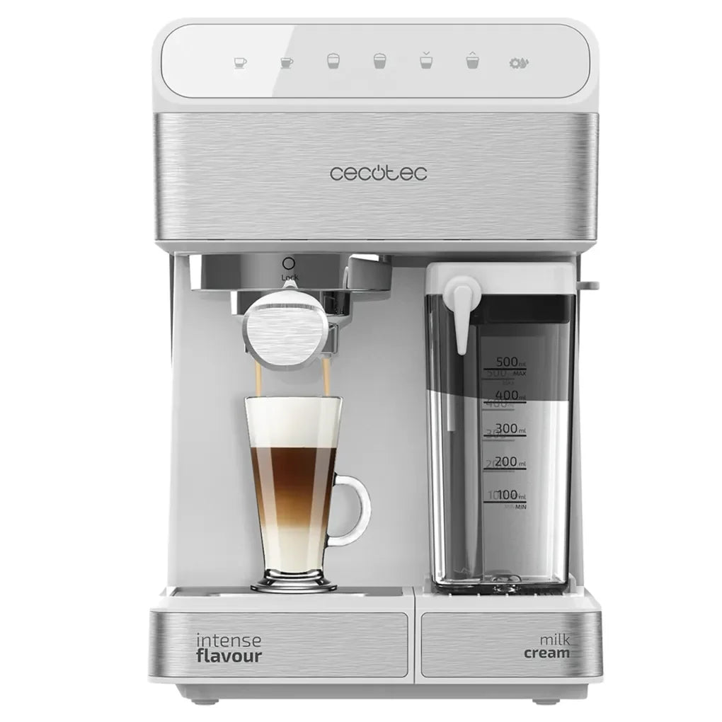 cecotec_01557_cafetera_semiautomática_20_bares_con_control_táctil_y_tanque_de_leche_1.4l_1