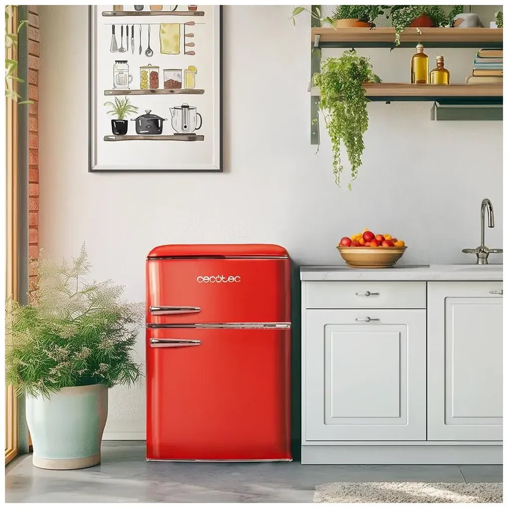 cecotec_01895_mini_frigorífico_retro_rojo_86l_con_luz_led_y_diseño_vintage_3