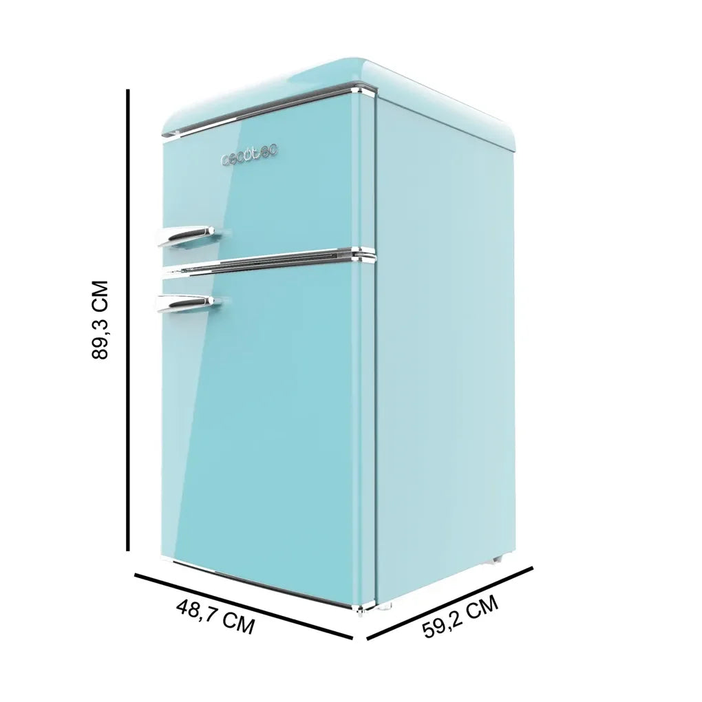 cecotec_01898_mini_frigorífico_retro_azul_86l_con_luz_led_y_diseño_vintage_eficiente_1