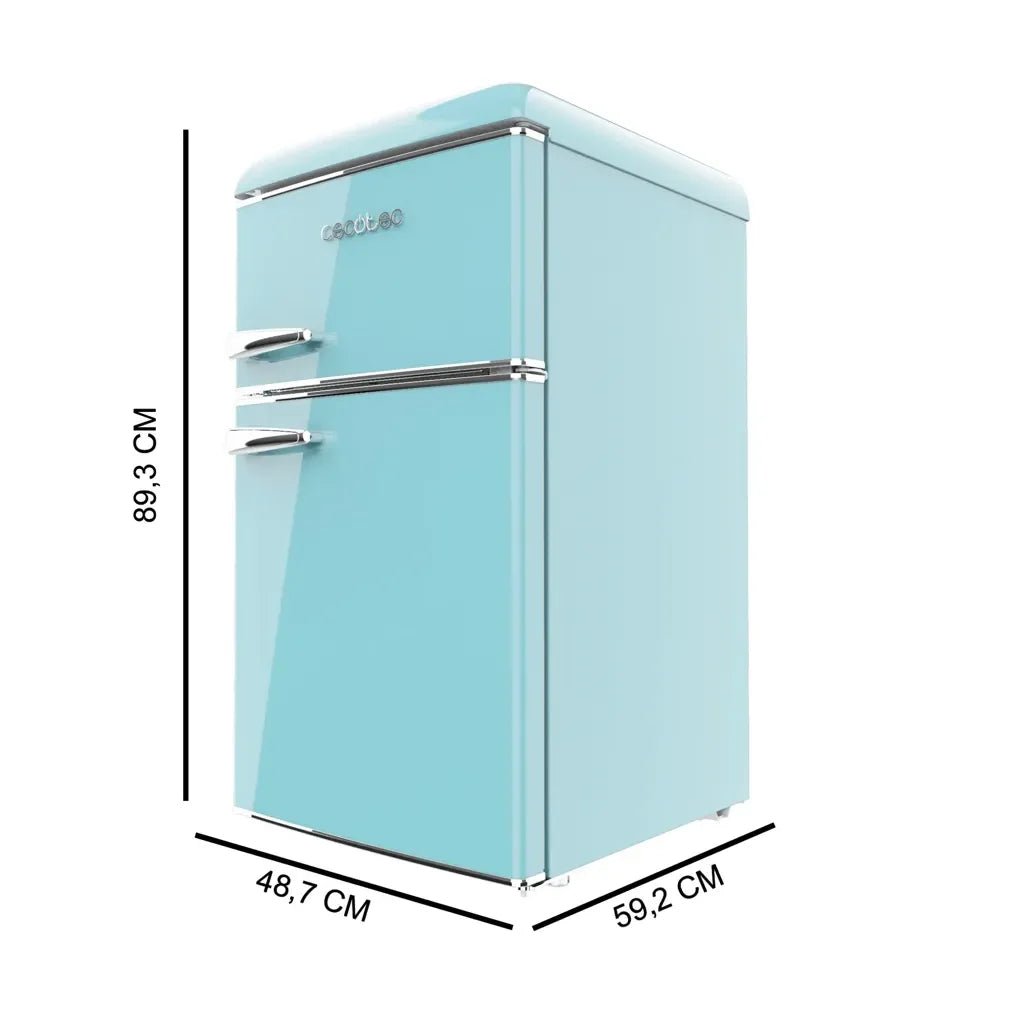 cecotec_01898_mini_frigorífico_retro_azul_86l_con_luz_led_y_diseño_vintage_eficiente_1