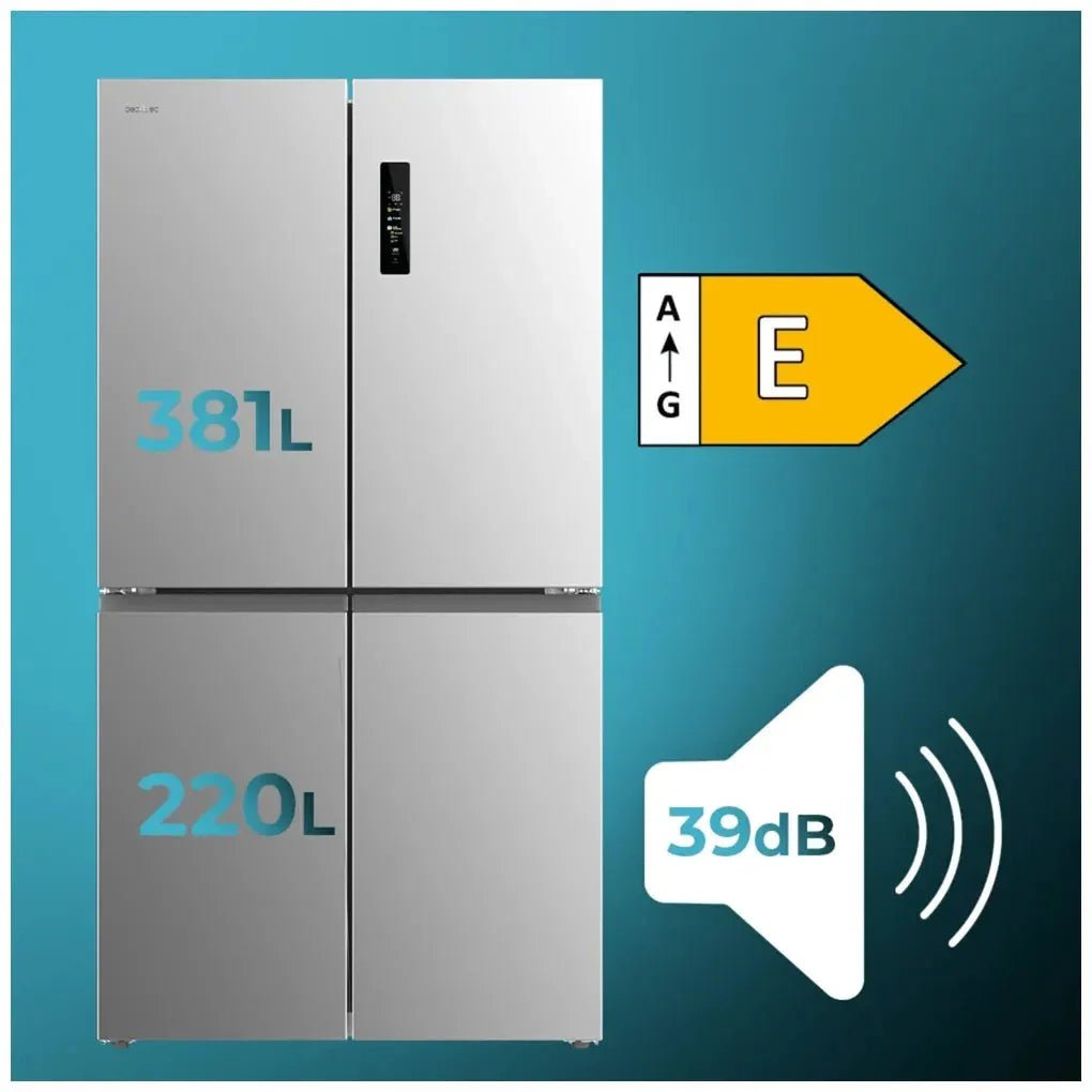 cecotec_01936_frigorífico_4_puertas_inoxidable_601l_nofrost_con_motor_inverter_y_función_eco_3
