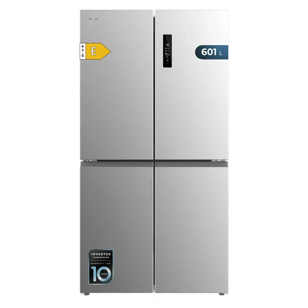 cecotec_01936_frigorífico_4_puertas_inoxidable_601l_nofrost_con_motor_inverter_y_función_eco_4