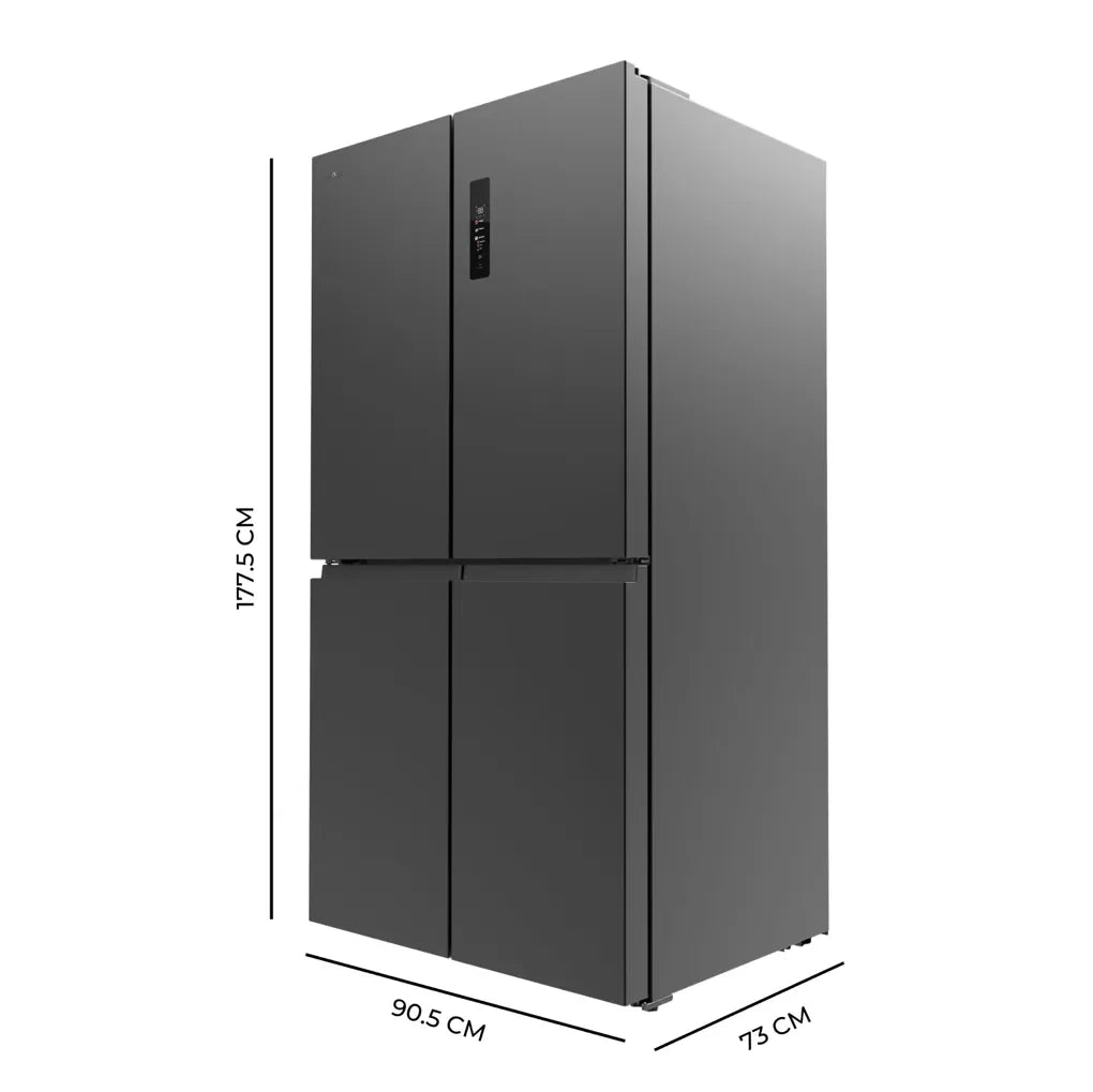 cecotec_01937_frigorífico_4_puertas_601l_nofrost_inoxidable_oscuro_con_motor_inverter_plus_1