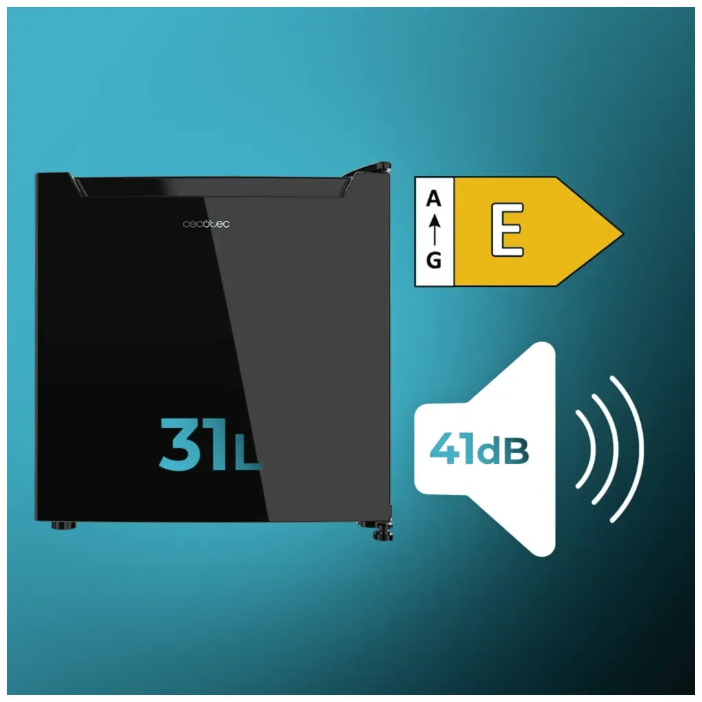 cecotec_01976_mini_frigorífico_convertible_en_congelador_con_elegante_cristal_negro__31l_3
