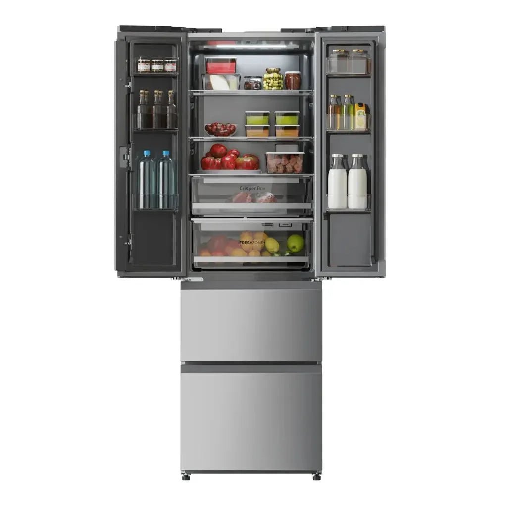cecotec_02085_frigorífico_inox_400l_nofrost_con_diseño_4_puertas_y_compresor_inverter_eficiente_6