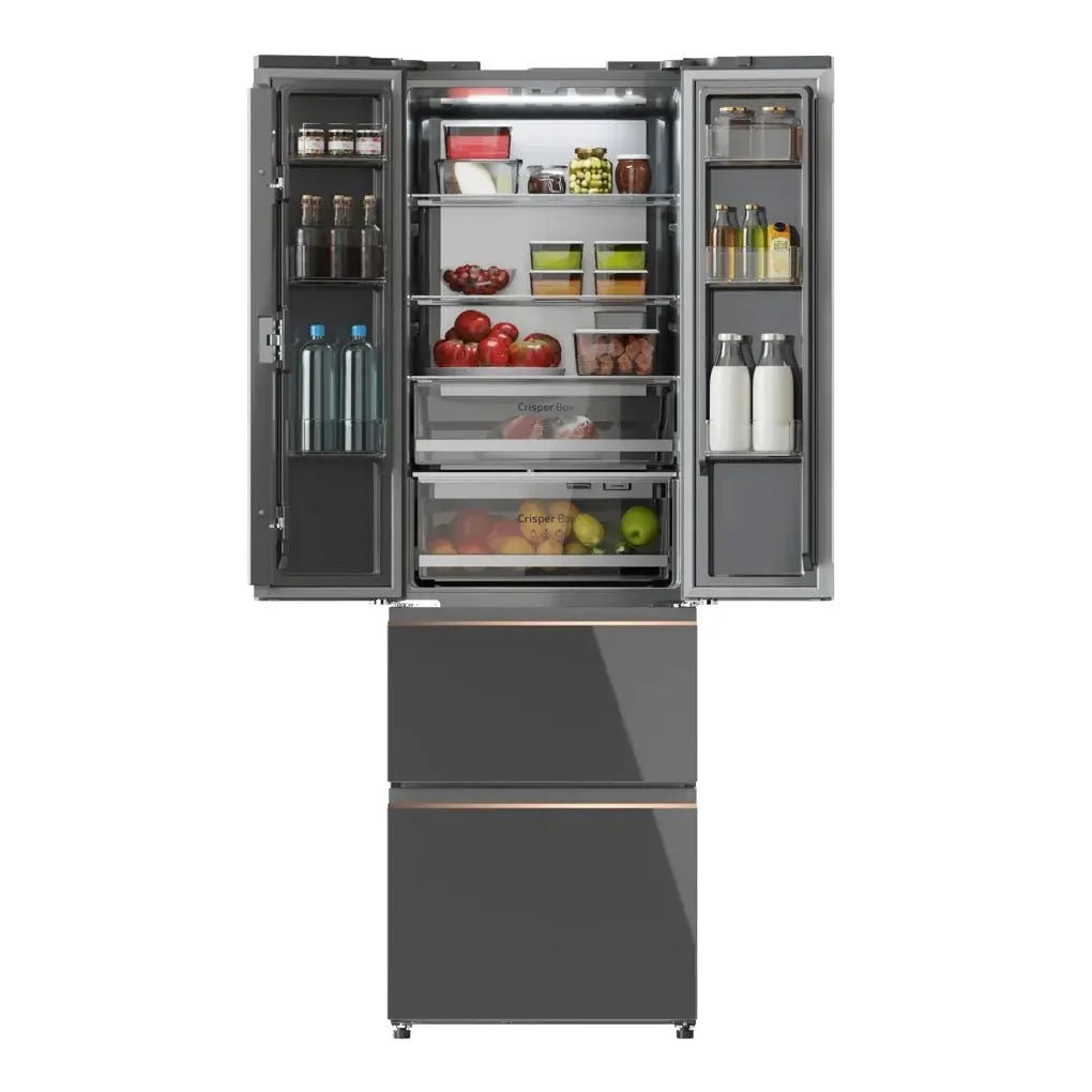 cecotec_02088_frigorífico_french_door_4_puertas__400l__nofrost__cristal_gris__eficiencia_e_6