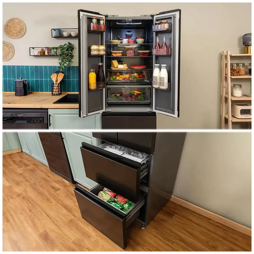 cecotec_02089_frigorífico_french_door_400l_negro:_elegancia_y_tecnología_avanzada_10