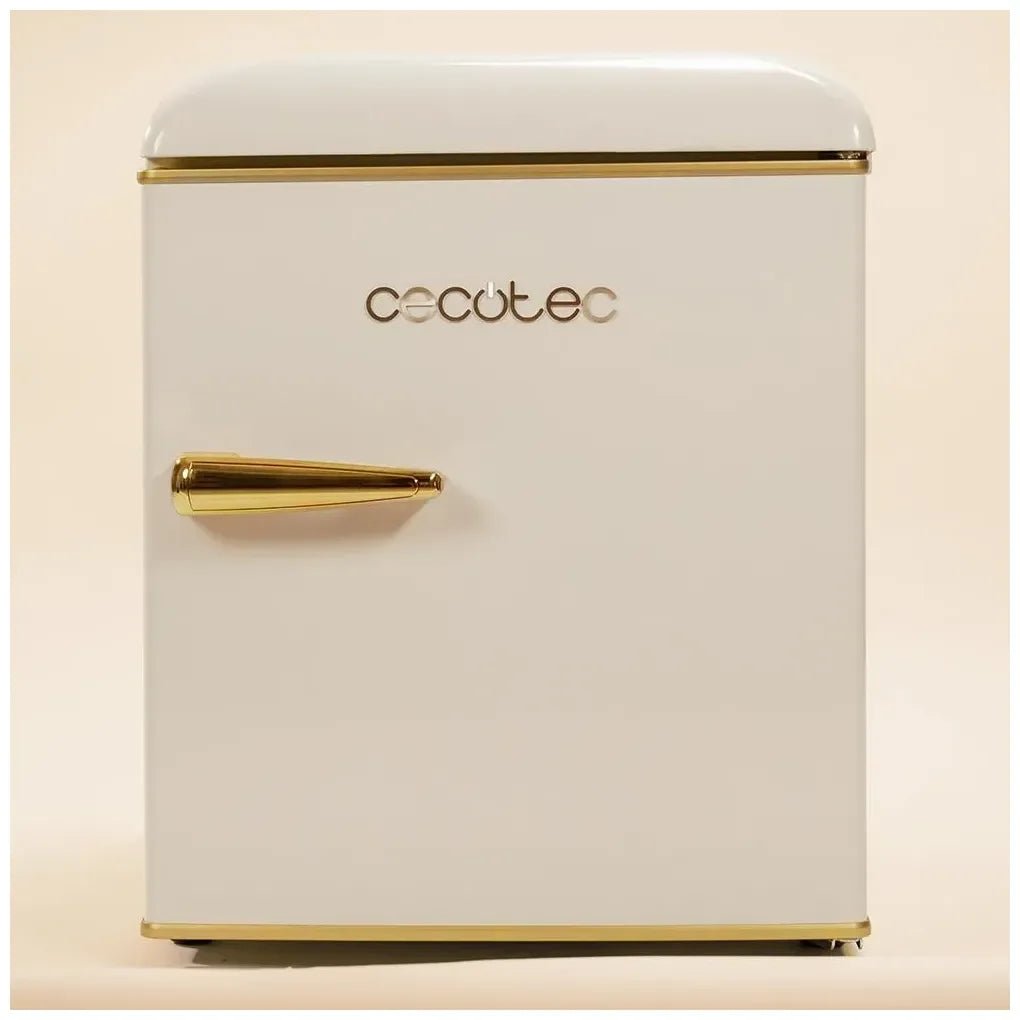 cecotec_02129_mini_frigorífico_retro_beige_45l_con_icebox_y_tirador_gold_rose__clase_e_7