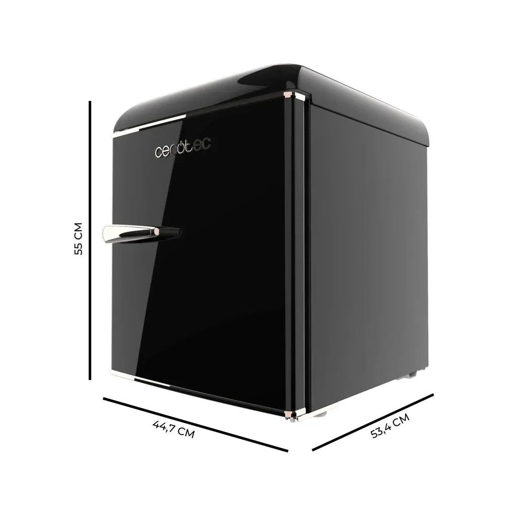 cecotec_02130_mini_frigorífico_retro_45l_negro_con_icebox_y_eficiencia_energética_clase_e_2