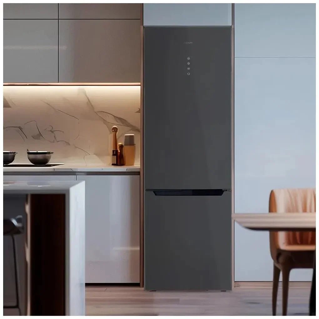 cecotec_02151_frigorífico_combi_negro_356l_no_frost_con_fast_cooling_y_clase_energética_e_7