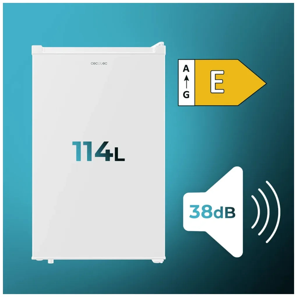 cecotec_02155_mini_frigorífico_114l_blanco:_eficiencia_energética_y_diseño_compacto_2
