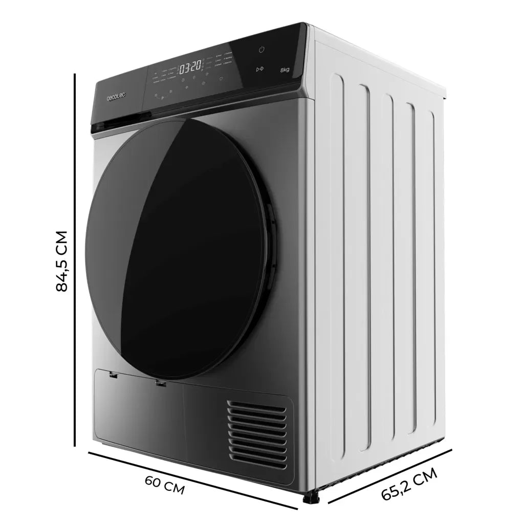 cecotec_02161_secadora_bolero_dresscode_8kg_a++_con_bomba_de_calor_y_15_programas_eficientes_2