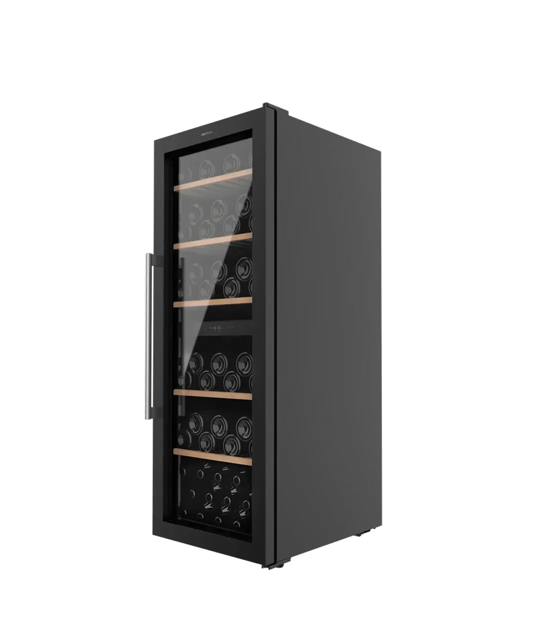 cecotec_02299_vinoteca_dual_77_botellas_con_compresor_y_luz_led_para_vinos_tintos_y_blancos_0