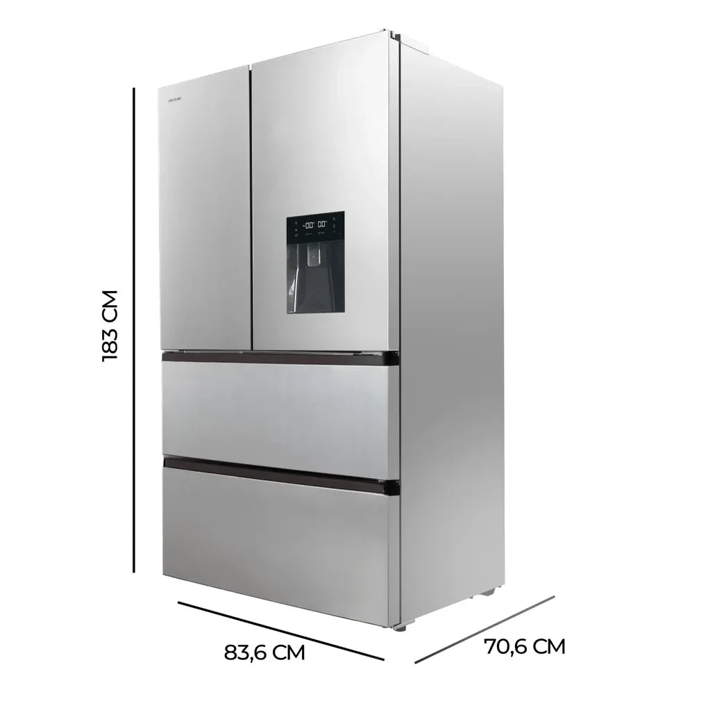 cecotec_02463_frigorífico_4_puertas_inox_con_gran_capacidad_y_tecnología_avanzada_2