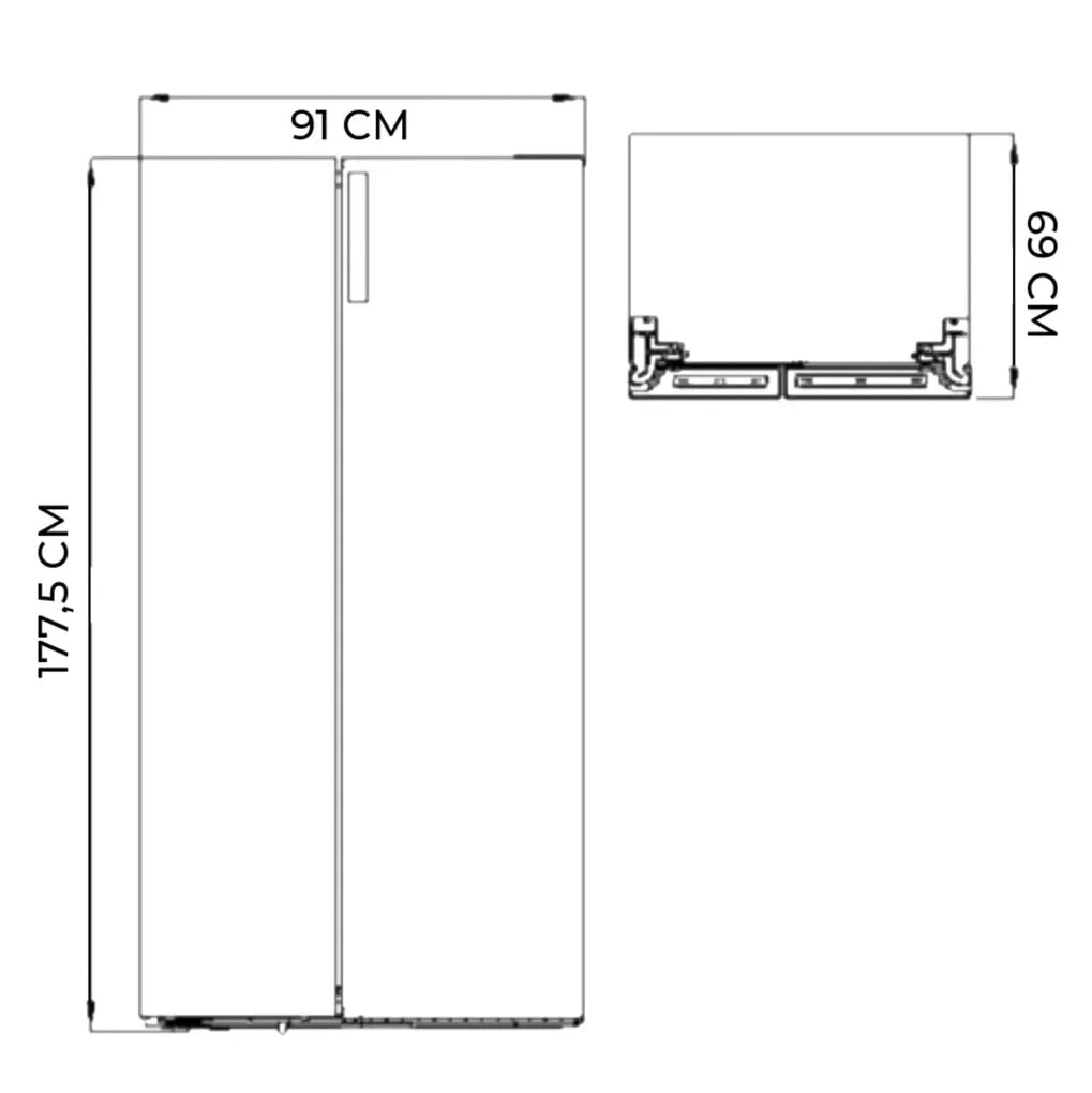cecotec_02516_frigorífico_americano_592l_dark_e_con_no_frost_y_dispensador_de_agua_1