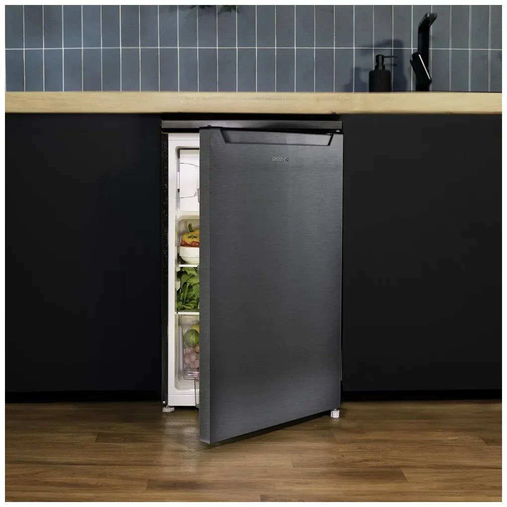 cecotec_02674_mini_frigorífico_inox_107l:_compacto__silencioso_y_eficiente_energéticamente_3