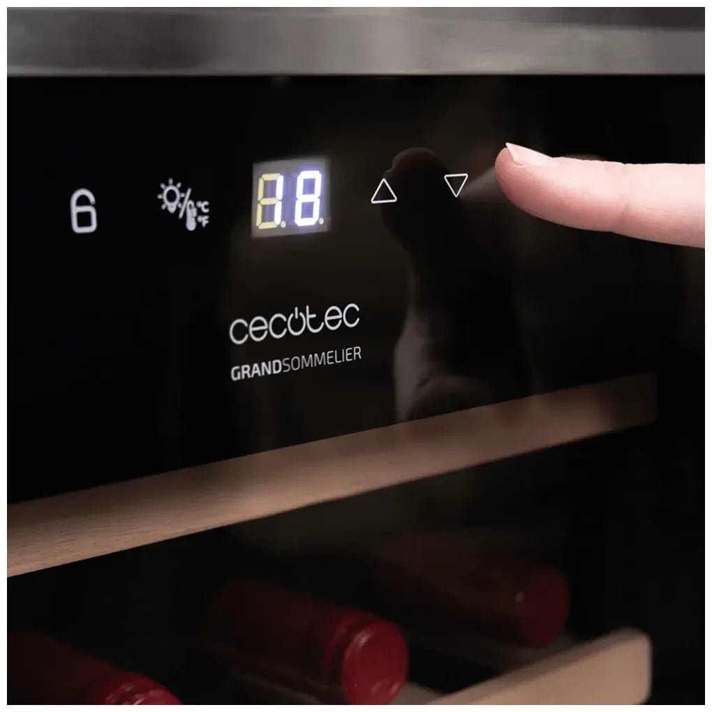 cecotec_02716_vinoteca_inox_de_34_botellas_con_compresor_y_control_táctil_silencioso_7