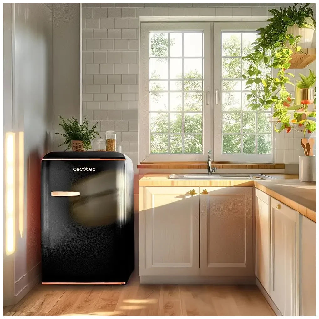 cecotec_02748_mini_frigorífico_retro_110l_negro_con_icebox_y_luz_interior__clase_e_4