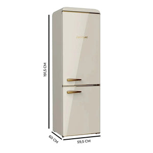cecotec_02757_frigorífico_retro_300l_beige_e:_estilo__eficiencia_y_funcionalidad_avanzada_2