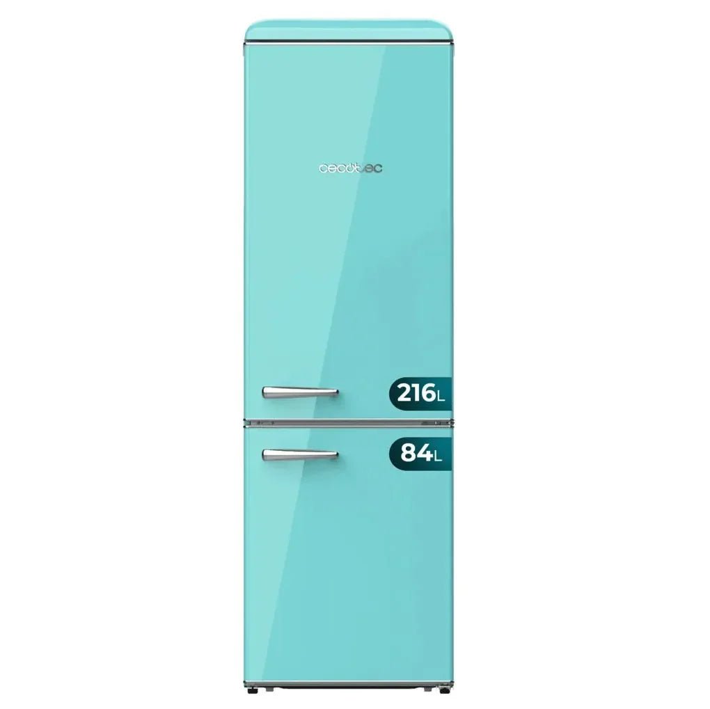cecotec_02760_frigorífico_retro_300l_verde__clase_e__con_luz_y_crisper_box_para_ahorro_energético_0