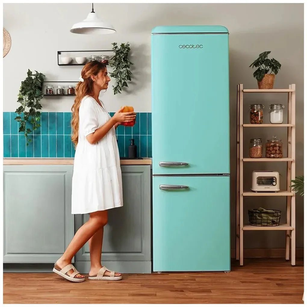 cecotec_02760_frigorífico_retro_300l_verde__clase_e__con_luz_y_crisper_box_para_ahorro_energético_3