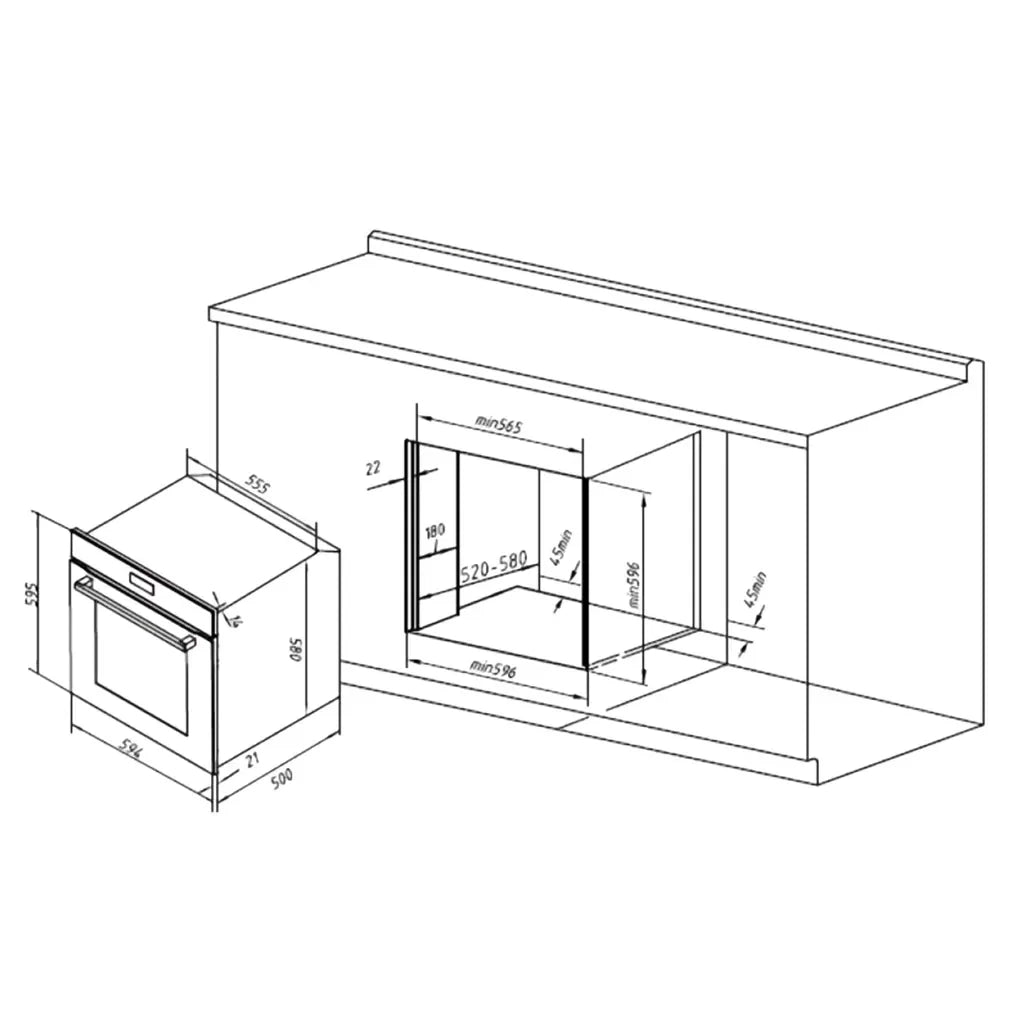 cecotec_02810_horno_integrable_multifunción_72l_con_steam_assist_y_7_funciones_eficientes_4