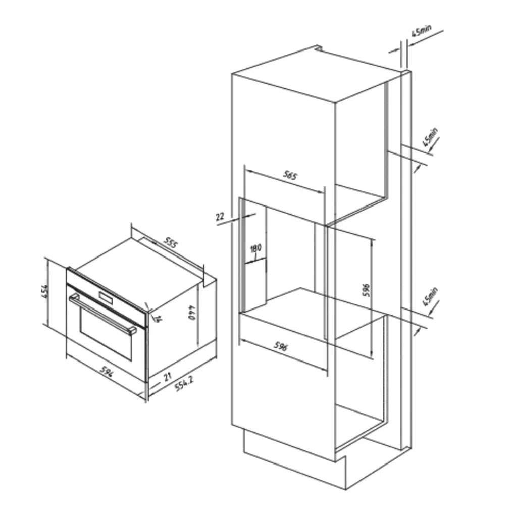 cecotec_02824_horno_integrable_inoxidable_con_vapor_y_eficiencia_energética_para_cocinas_modernas_5