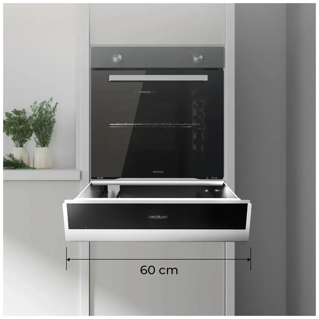 cecotec_02829_calientaplatos_integrable_60cm:_temperatura_ajustable_y_diseño_inoxidable_4