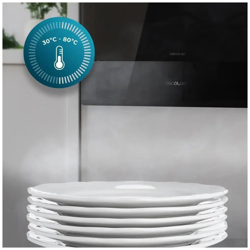 cecotec_02830_calientaplatos_elegante_de_vidrio_negro_con_control_mecánico_y_temperatura_ajustable_6