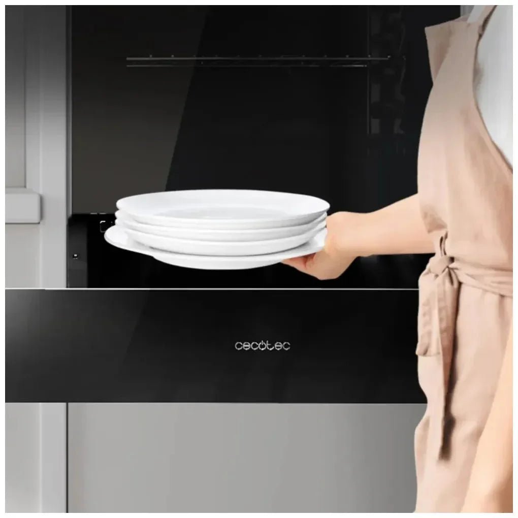 cecotec_02830_calientaplatos_elegante_de_vidrio_negro_con_control_mecánico_y_temperatura_ajustable_7