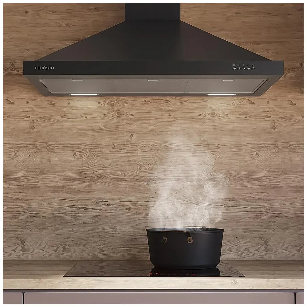cecotec_02843_campana_extractora_90cm_negra__alta_succión_550m3_h__eficiencia_energética_a_5