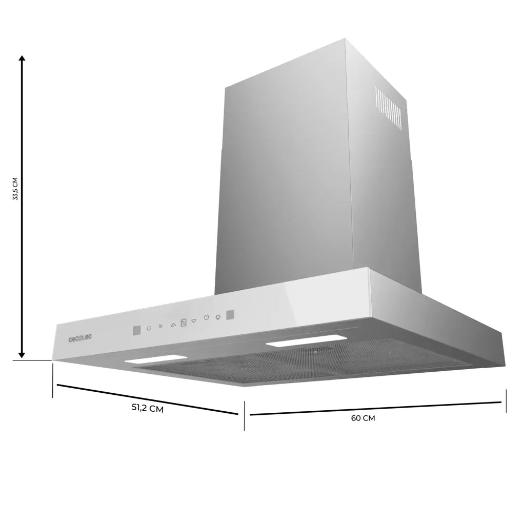 cecotec_02845_campana_extractora_60cm_cristal_blanco__succión_550m3_h__a++__control_táctil_2