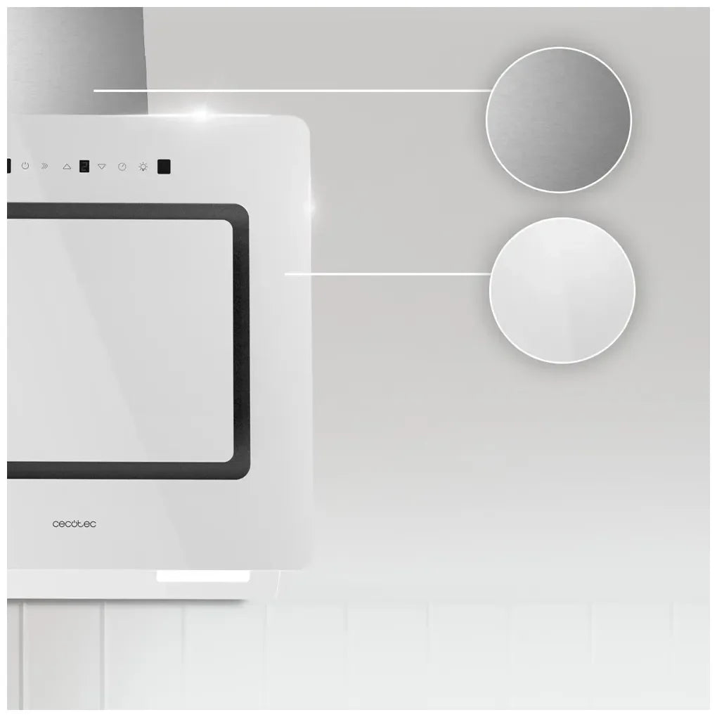 cecotec_02846_campana_extractora_60cm_vidrio_blanco__succión_800m3_h__a++__control_táctil_5
