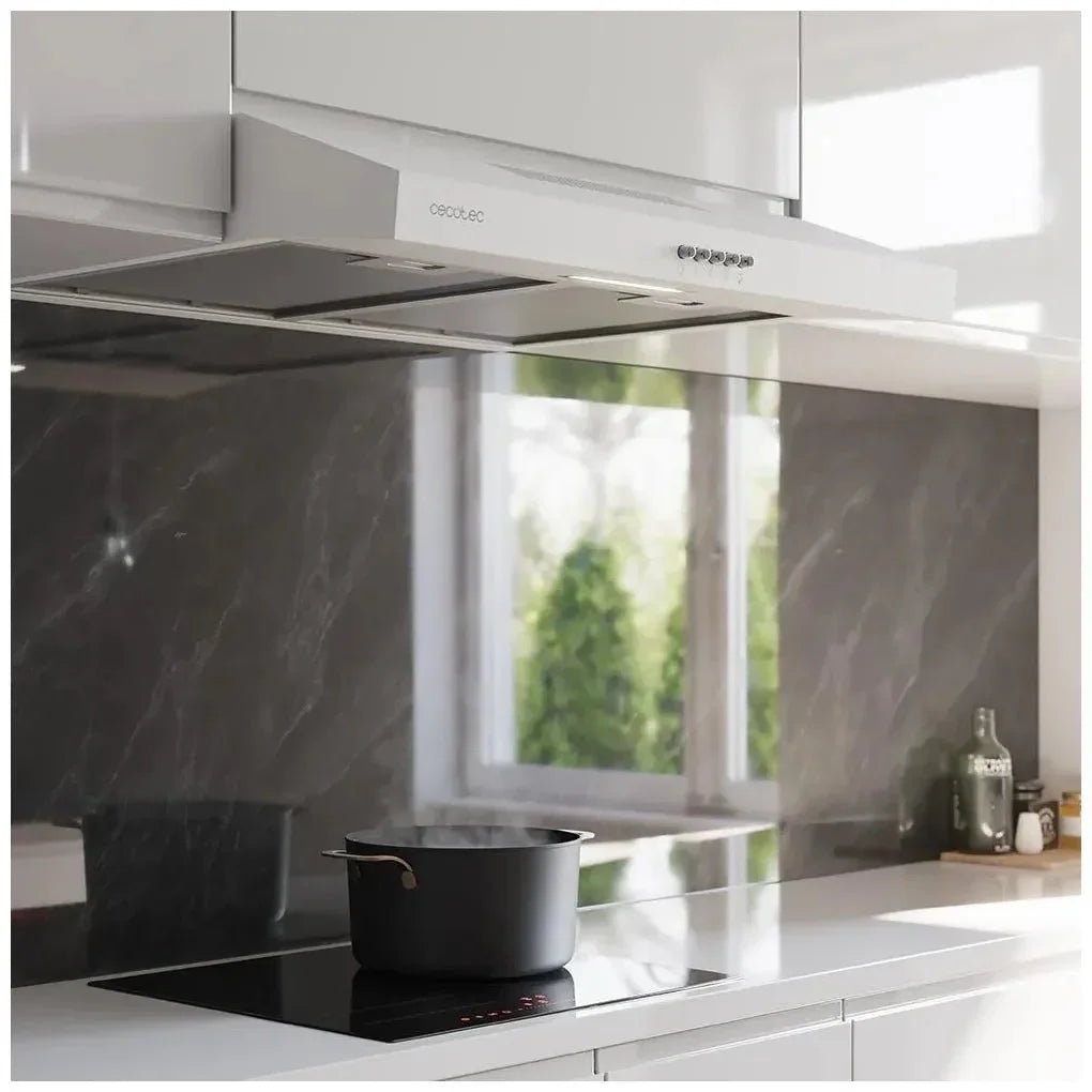 cecotec_02856_campana_extractora_blanca_60cm:_potente_succión_y_diseño_minimalista_7