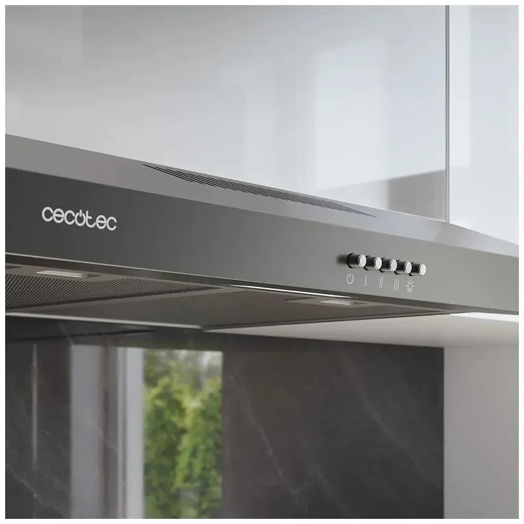 cecotec_02857_campana_extractora_negra_60cm:_diseño_moderno_y_potente_succión_220m3_h_6