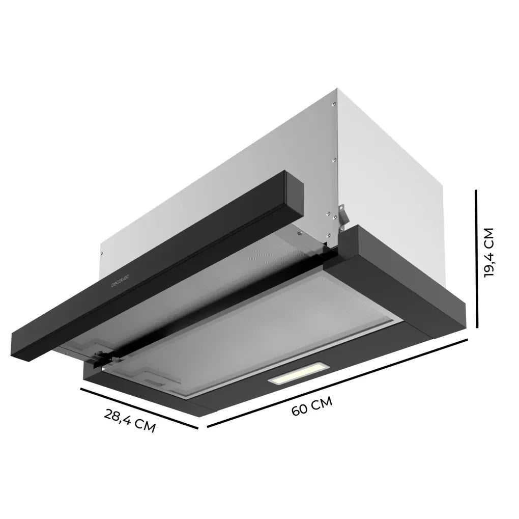 cecotec_02860_campana_extractora_negra_60cm__succión_350m3_h__eficiencia_a__filtros_de_carbono_2