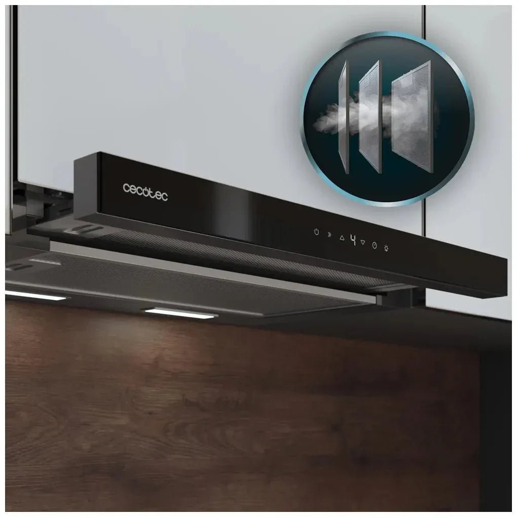 cecotec_02863_campana_extractora_60cm__cristal_negro__550m3_h__a++__control_táctil_y_gestual_8