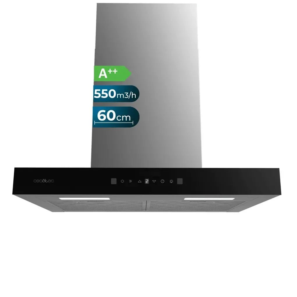 cecotec_02880_campana_extractora_60cm_negra__succión_550m3_h__a++__control_táctil_y_gestual_1