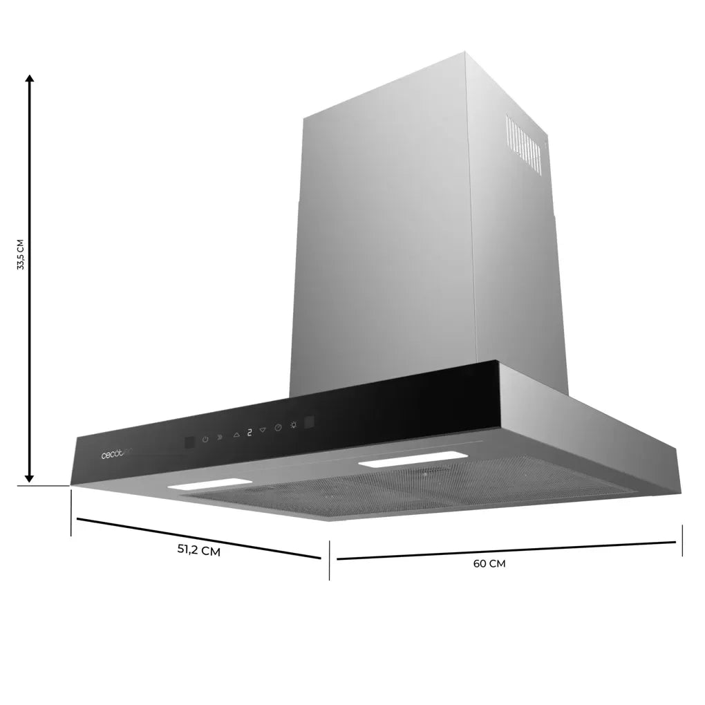 cecotec_02880_campana_extractora_60cm_negra__succión_550m3_h__a++__control_táctil_y_gestual_2