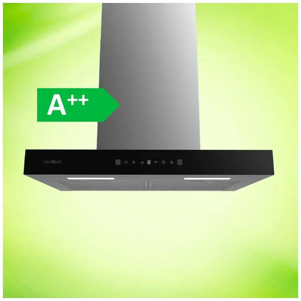 cecotec_02880_campana_extractora_60cm_negra__succión_550m3_h__a++__control_táctil_y_gestual_9