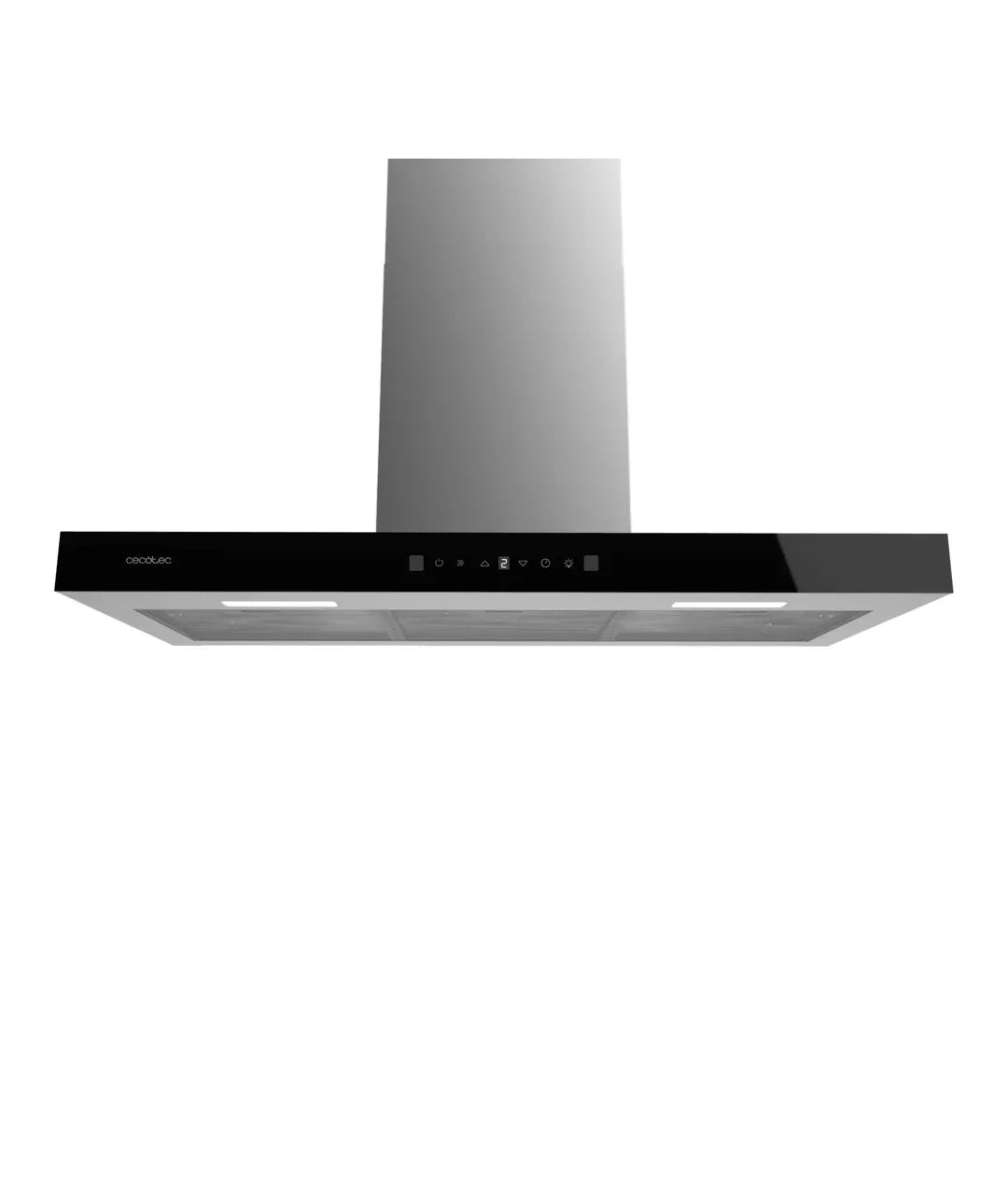 cecotec_02885_campana_extractora_90cm_cristal_negro__succión_550m3_h__a++__control_táctil_y_gestual_0