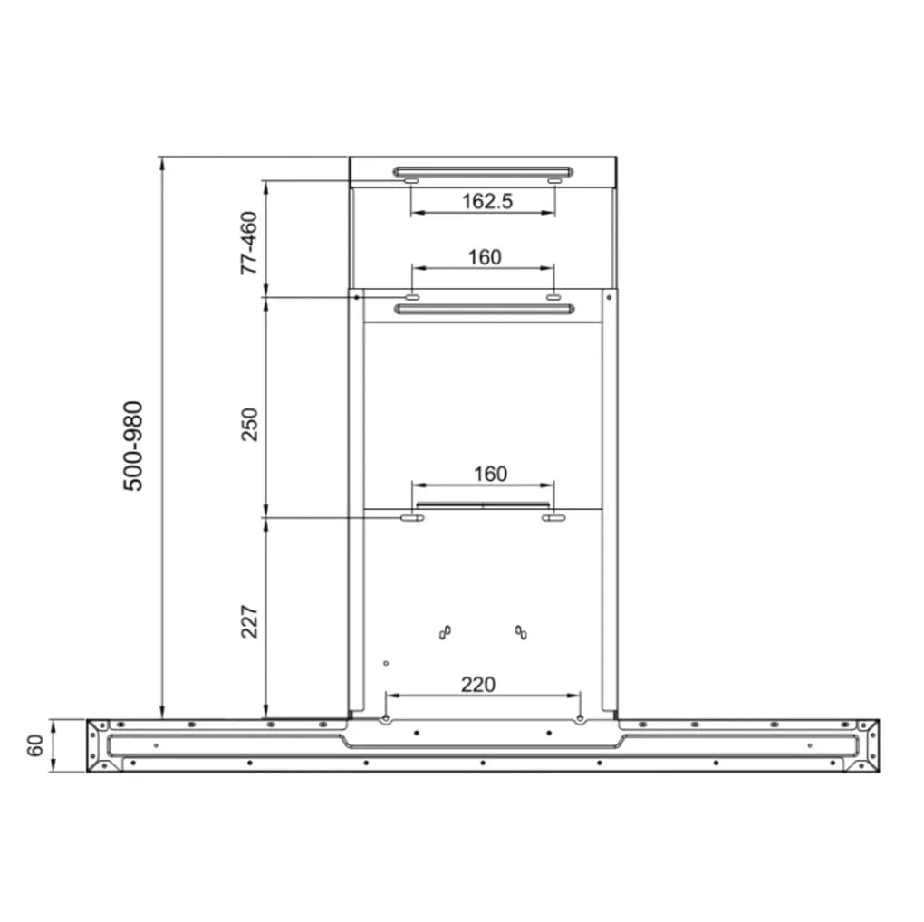 cecotec_02885_campana_extractora_90cm_cristal_negro__succión_550m3_h__a++__control_táctil_y_gestual_4