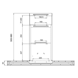 cecotec_02886_campana_extractora_90cm_cristal_blanco__succión_550m3_h__a++__control_táctil_y_gestual_4