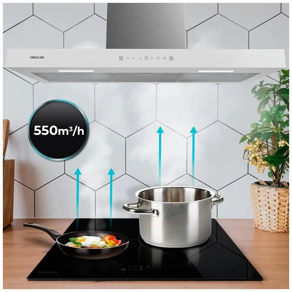 cecotec_02886_campana_extractora_90cm_cristal_blanco__succión_550m3_h__a++__control_táctil_y_gestual_7