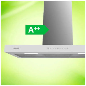cecotec_02886_campana_extractora_90cm_cristal_blanco__succión_550m3_h__a++__control_táctil_y_gestual_9