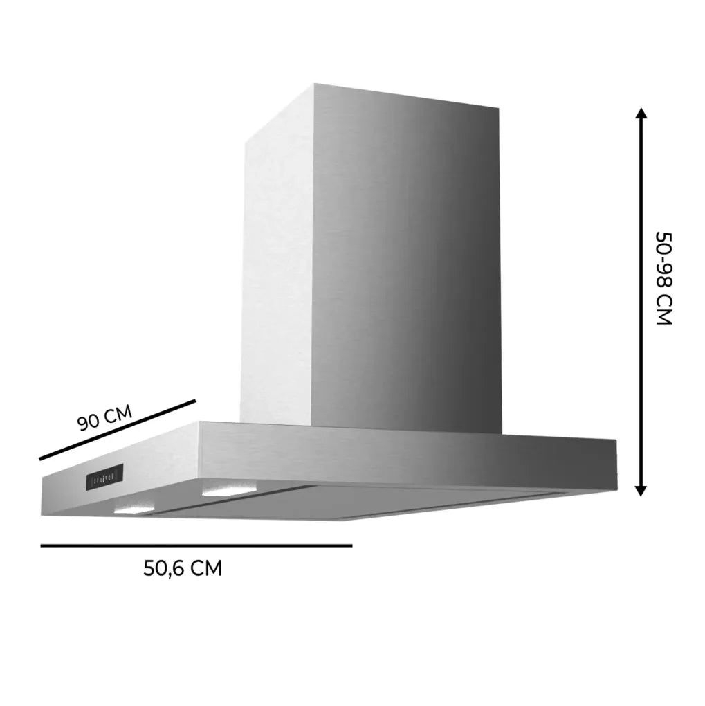 cecotec_02887_campana_extractora_90cm_inoxidable_con_succión_800m3_h_y_control_táctil_a++_2