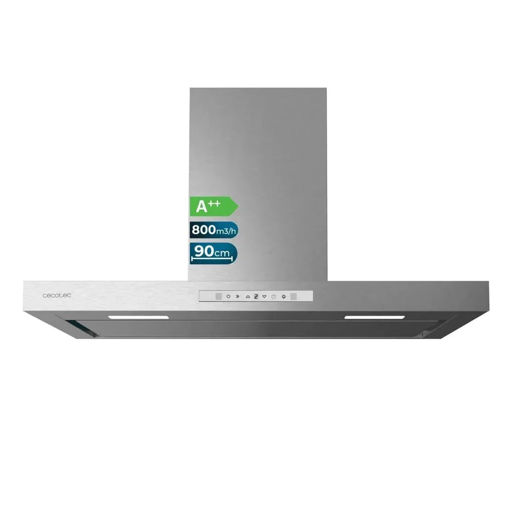 cecotec_02888_campana_extractora_90cm_inoxidable_con_succión_800m3_h_y_control_táctil_avanzado_1