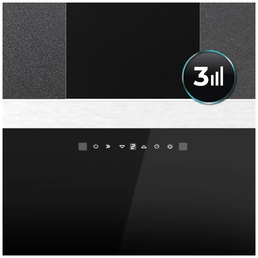 cecotec_02891_campana_extractora_60cm_vidrio_negro__succión_650m3_h__control_táctil_y_led_11